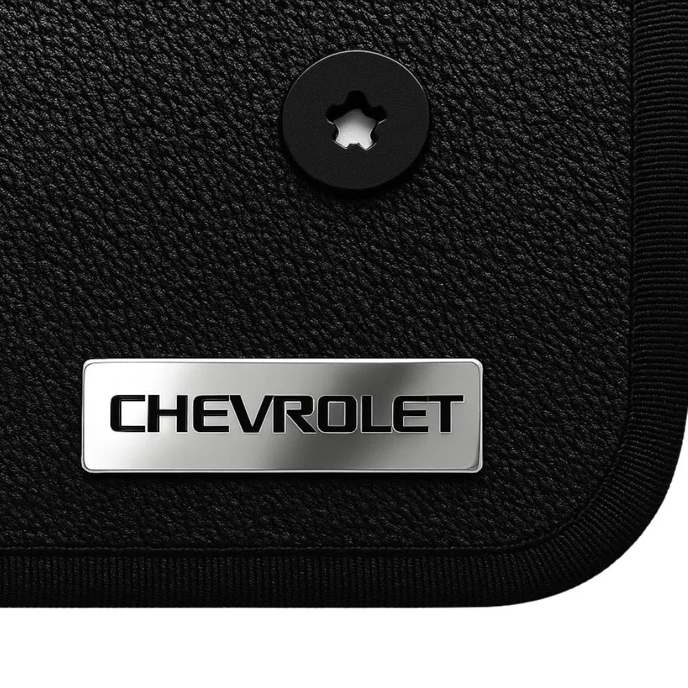 TAPETE BORRACHA TAG INOX S10 2016 A 2023 3 PEÇAS