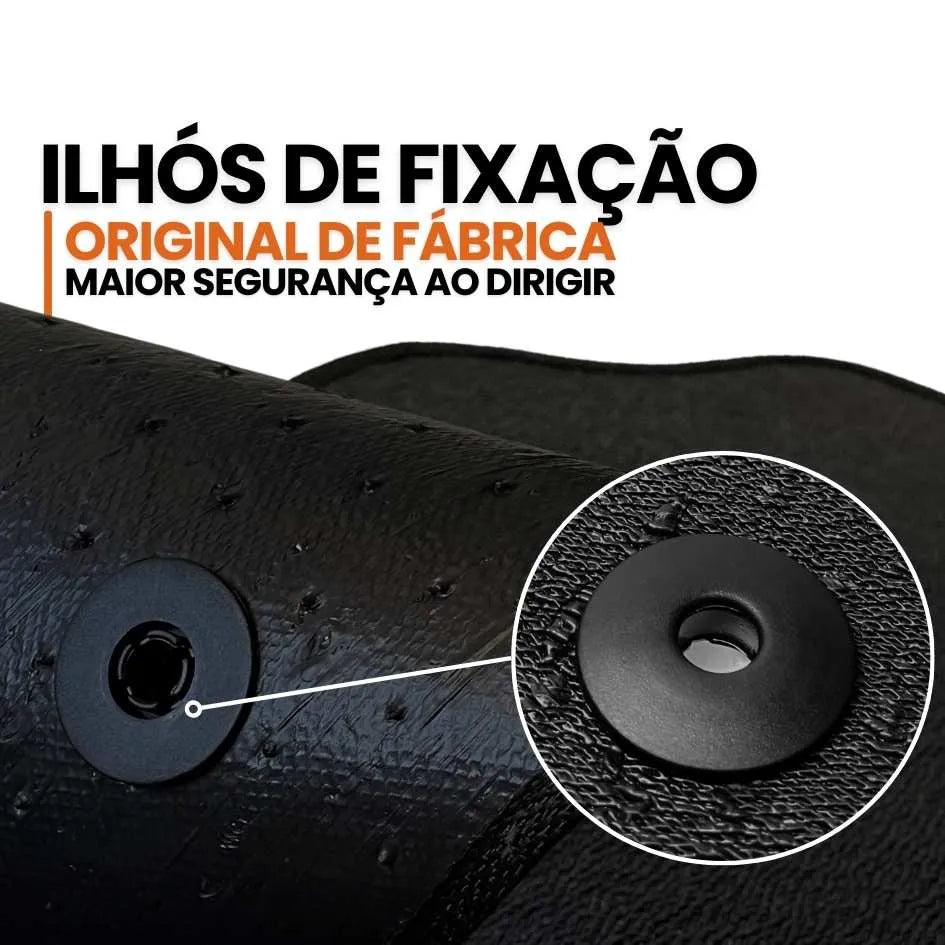 TAPETE BORRACHA PREMIUM VIRTUS 2017 A 2024 5 PEÇAS