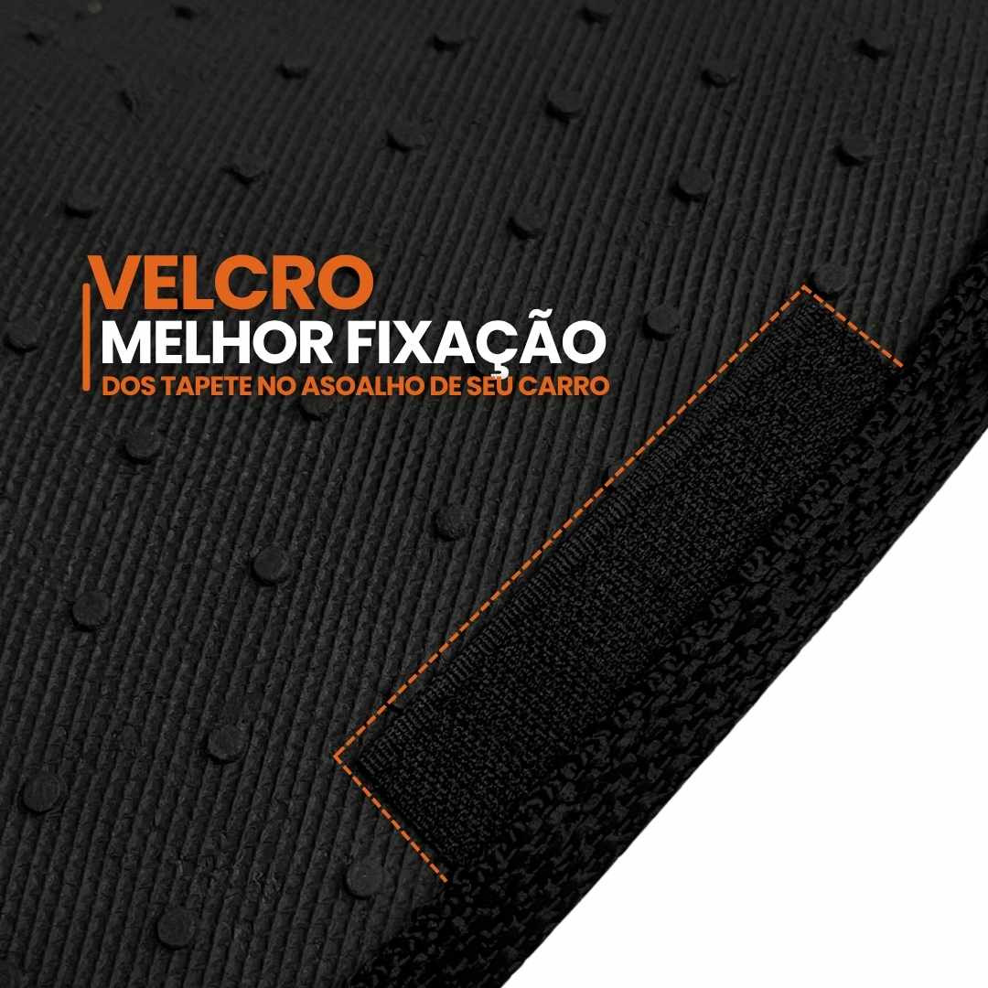 TAPETE CARPETE PREMIUM 5 PEÇAS INCLUSO PORTA MALAS