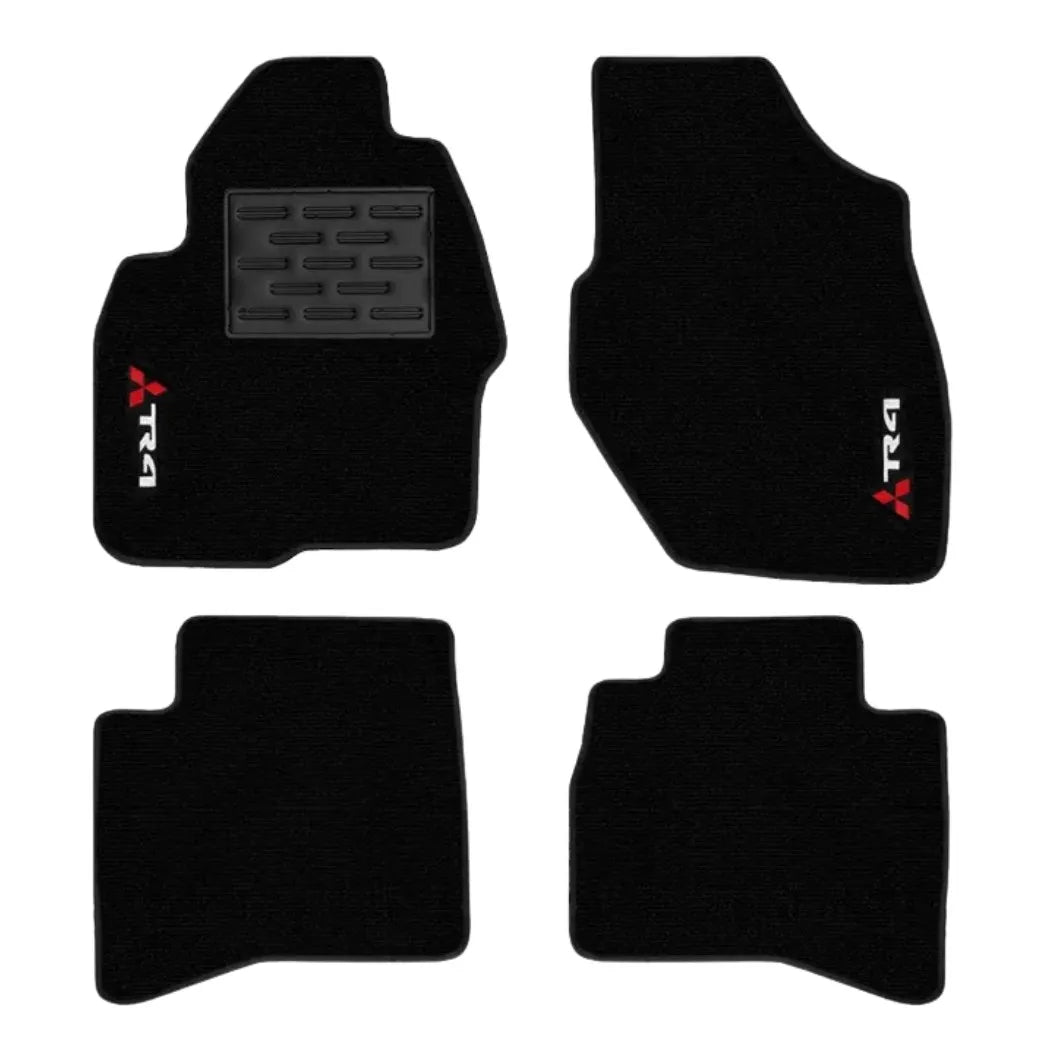 KIT TAPETES CARPETE PORTA MALAS + INTERNOS PAJERO TR4 2003 A 2015