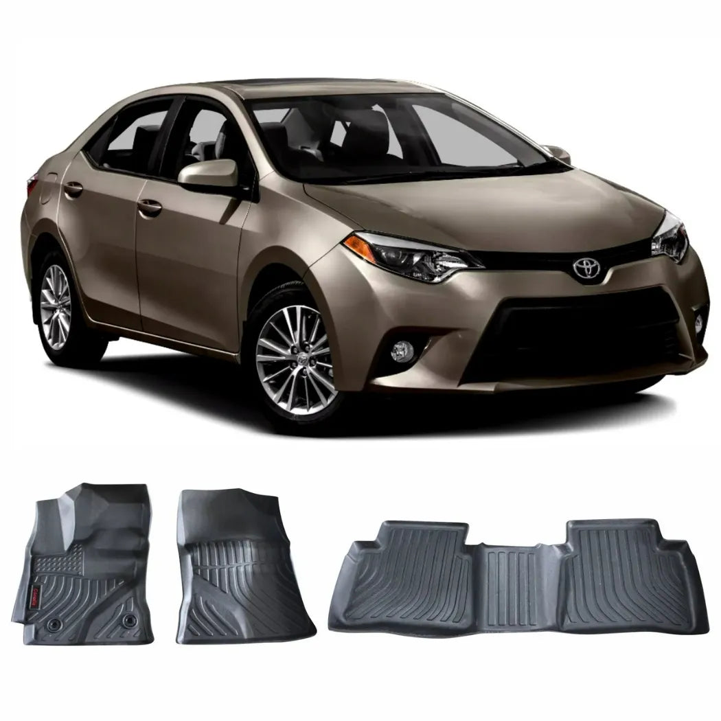 JOGO DE TAPETE BANDEJA PREMIUM COROLLA 2014 A 2019 - COMPLETO