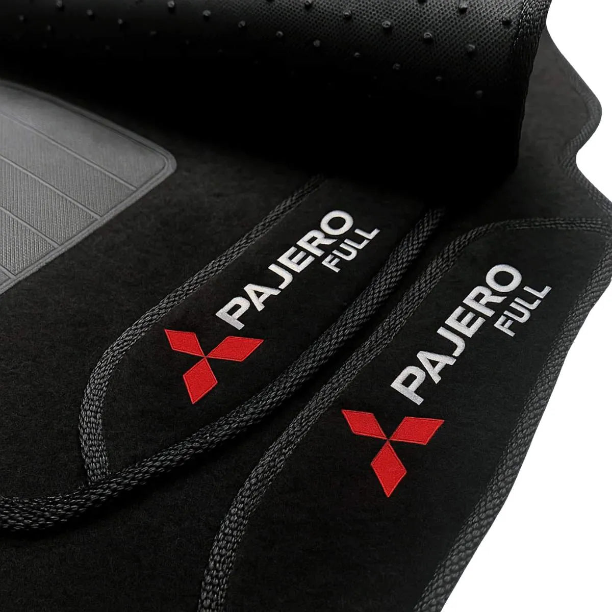 KIT TAPETES CARPETE PORTA MALAS + INTERNOS PAJERO FULL 2000 A 2021 7 LUGARES